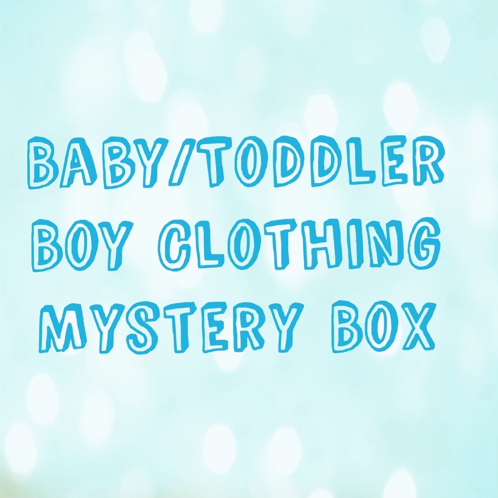 Mystery Box of Boy Clothes!